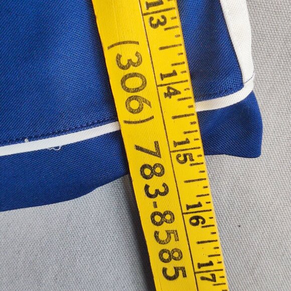 Adidas Climalite athletic shorts boys XL blue with 3 white stripes - Picture 14 of 16